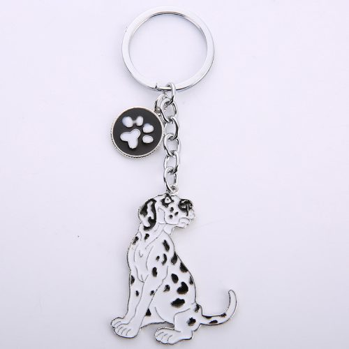 Dog car keychain