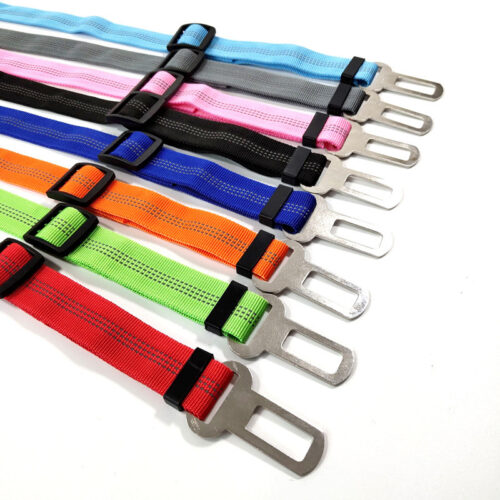 Reflective Elastic Car Seat Belt